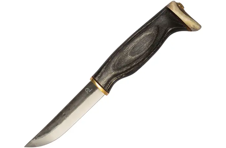 Arctic Legend Hobby Black Birch 3.75in Natural Fixed Blade Knife